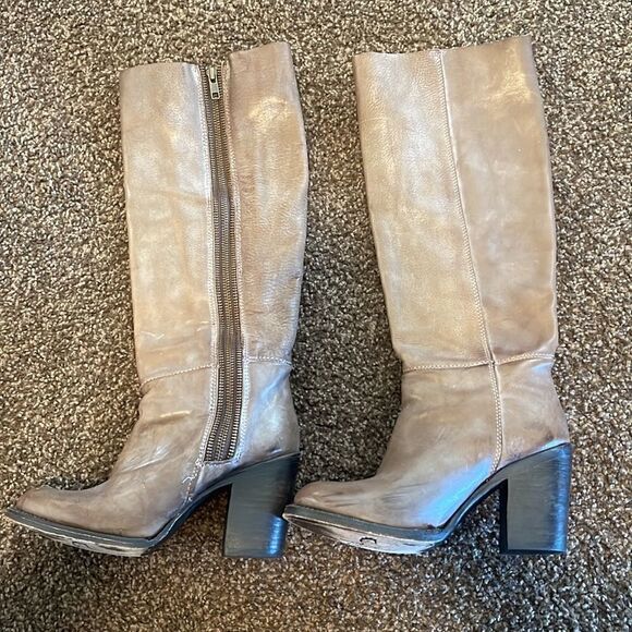 Freebird by Steven- Beau Knee High Double Zip Boot, Women’s size 6 - Picture 1 of 16